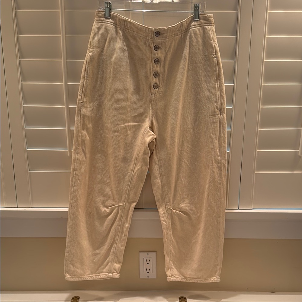 We The Free Cream Osaka Pants Relaxed Fit